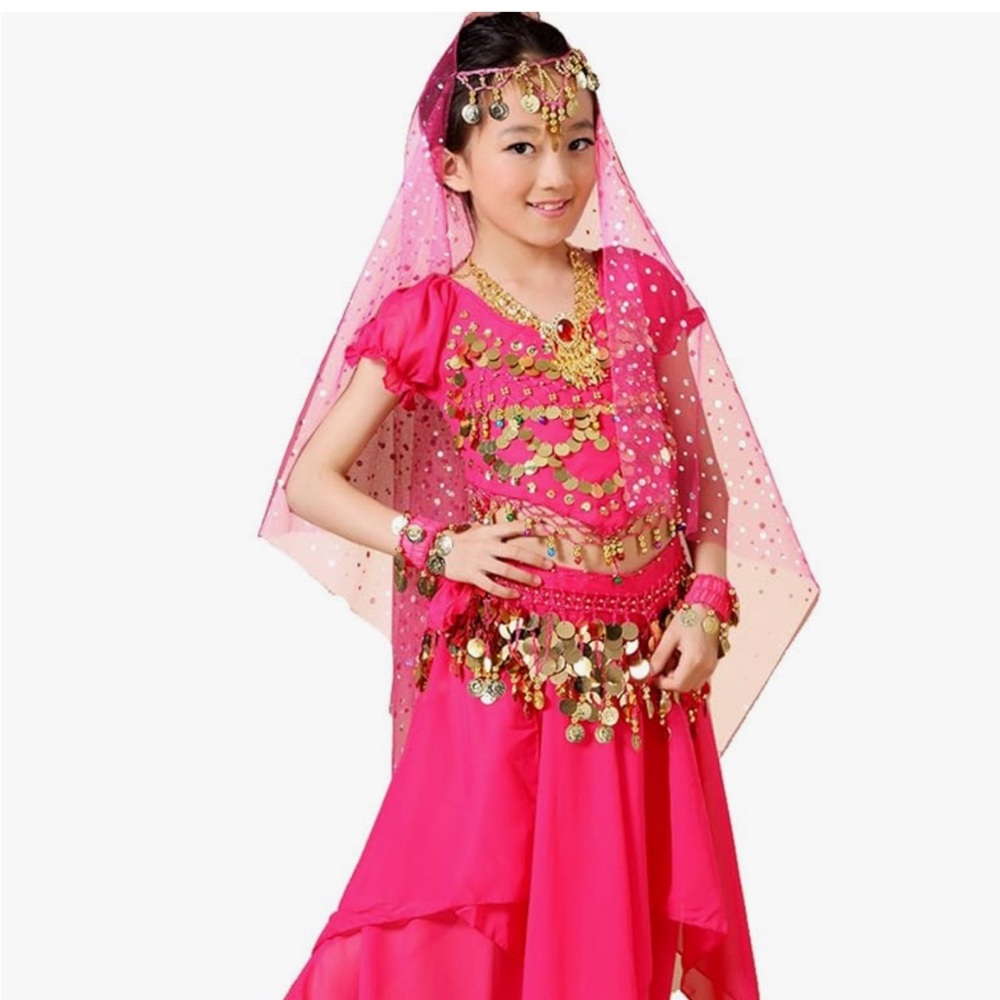 Girls belly Dancer princess costume
